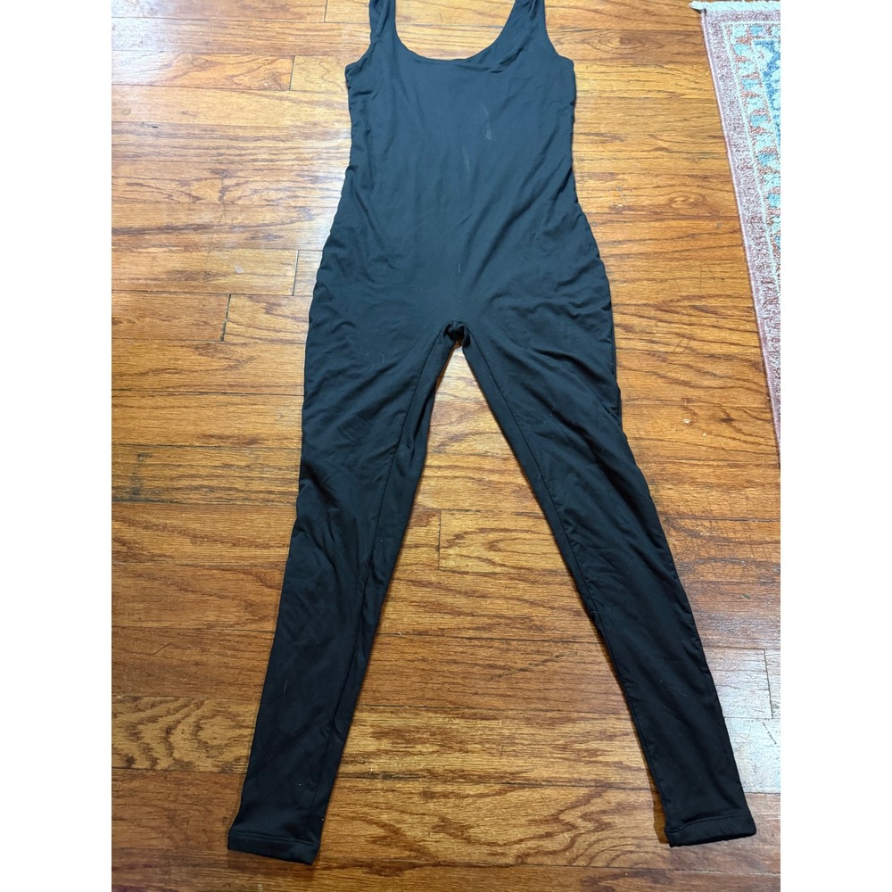 Bumpsuit The Kate Maternity Jumpsuit Black Scoop Neck Sleeveless Unitard Medium